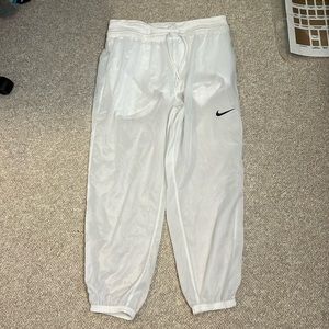 Nike Parachute joggers with built in biker shorts